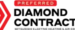 Logo with a red geometric design and the words "Preferred Apartment Communities" in black, with "Preferred" highlighted in a red rectangle above the rest of the text.